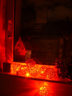 lampki z włóczki DYI