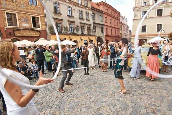 hula hoop wedding