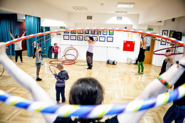 zajęcia hula hoop