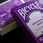 Bicycle Alzheimer, fioletowa talia kart