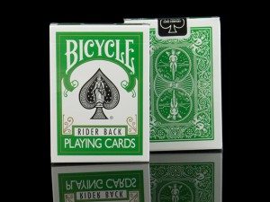 Karty Bicycle Poker deck green back