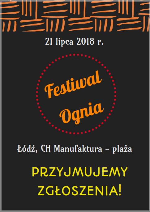 VI Festiwal Ognia w Łodzi