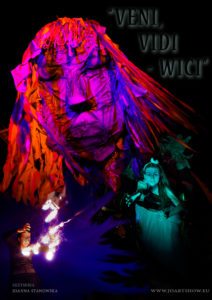 WIDOWISKO PLENEROWE "VENI, VIDI -WICI" - giant puppet &fireshow @ MCK PŁOŃSK |  |  | 