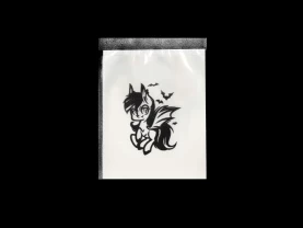  Quick Tattoo - Kucyk nietoperz M30