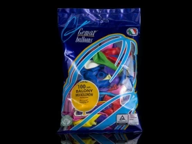  Balony okrągłe miks 13 cm / 100 szt