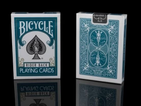  Karty Bicycle Turkusowe 