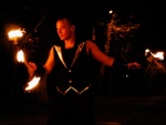 Ognisty kijek kwiatowy / fire flowerstick