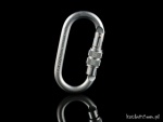 Oval Pro Lock karabinek stalowy