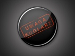Przypinka Uwaga Kuglarz