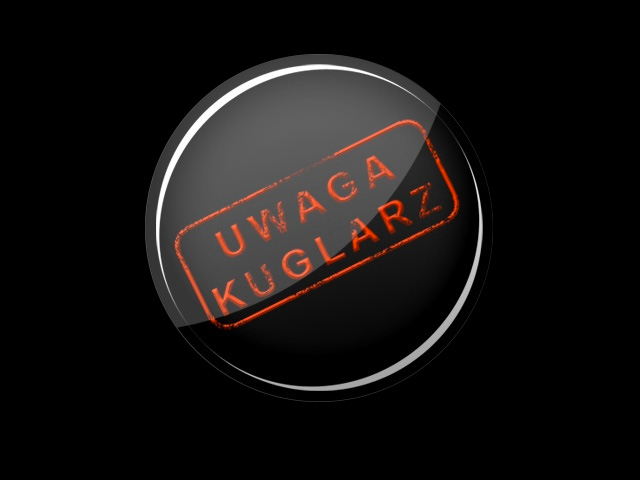 Przypinka Uwaga Kuglarz