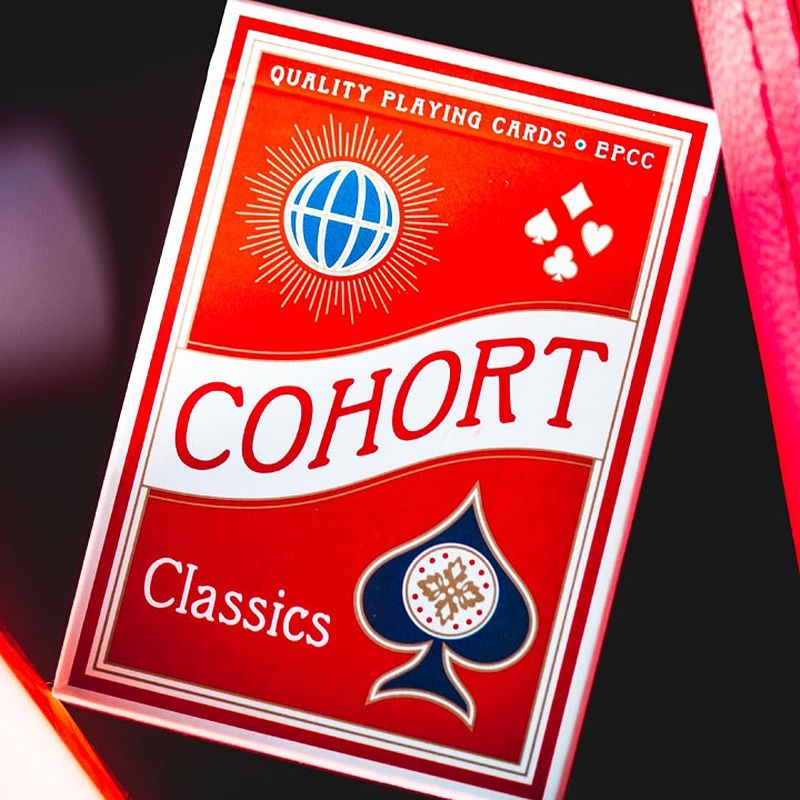 Karty Cohort Ellusionist Czerwone
